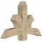 Ekena Millwork Davenport Rough Sawn Timber Gable Bracket, Douglas Fir, 48"W x 32"H x 6"D x 6"F, 16/12 Pitch GBW048X32X0606DAV00RDF - alternate 2